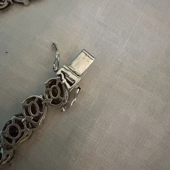 EUC Smoky quartz silver bracelet - Picture 9 of 9